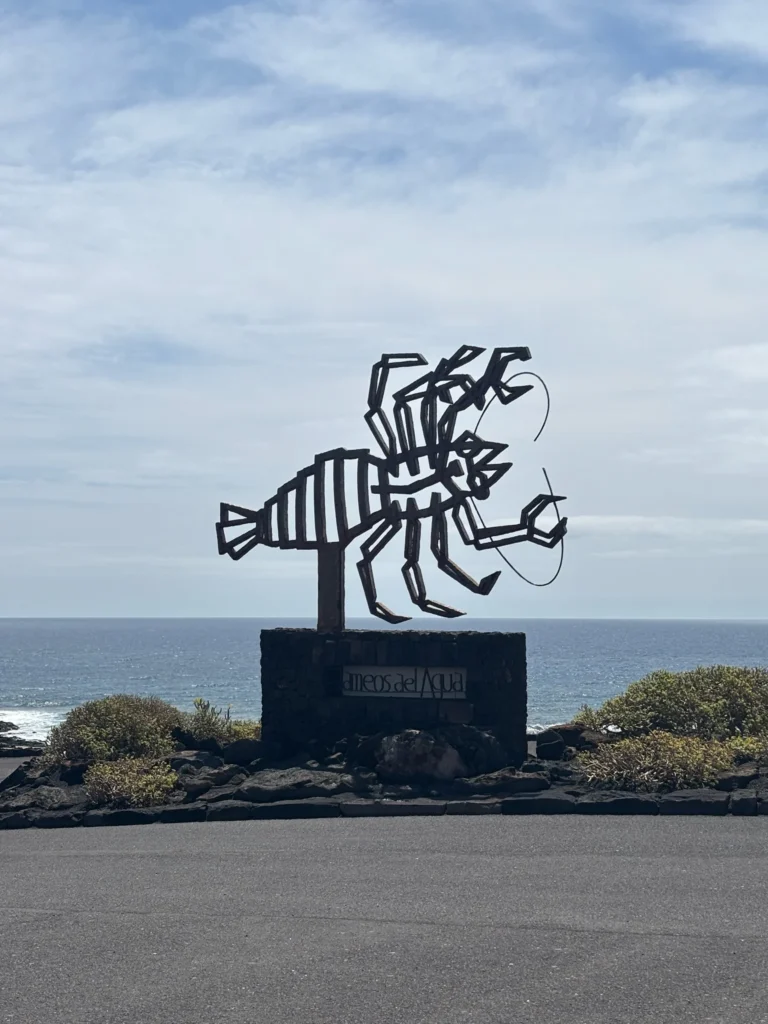 Lanzarote en 7 días, cangrejos Jameos del Agua - La Maleta Inquieta