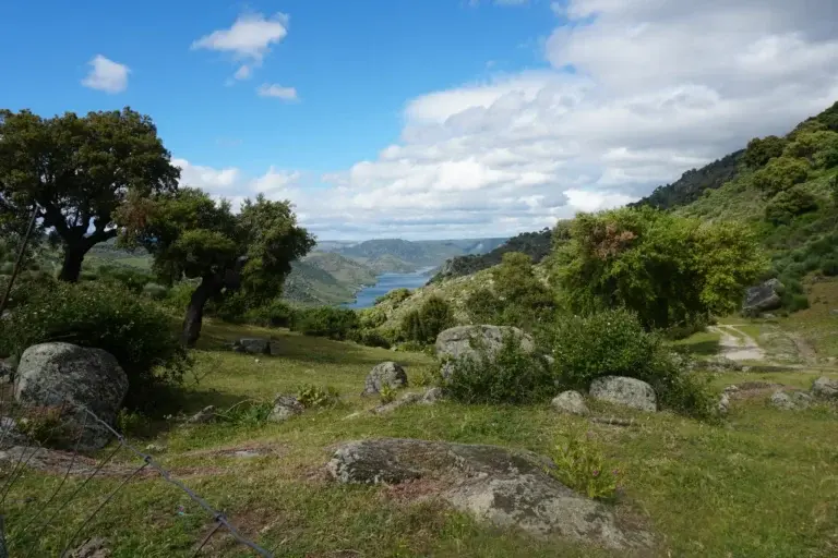 Vista del cañón del Duero desde un mirador del Parque Natural Arribes del Duero — La Maleta Inquieta