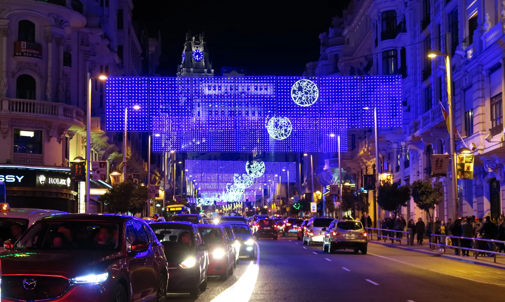 Luces de Navidad en Madrid