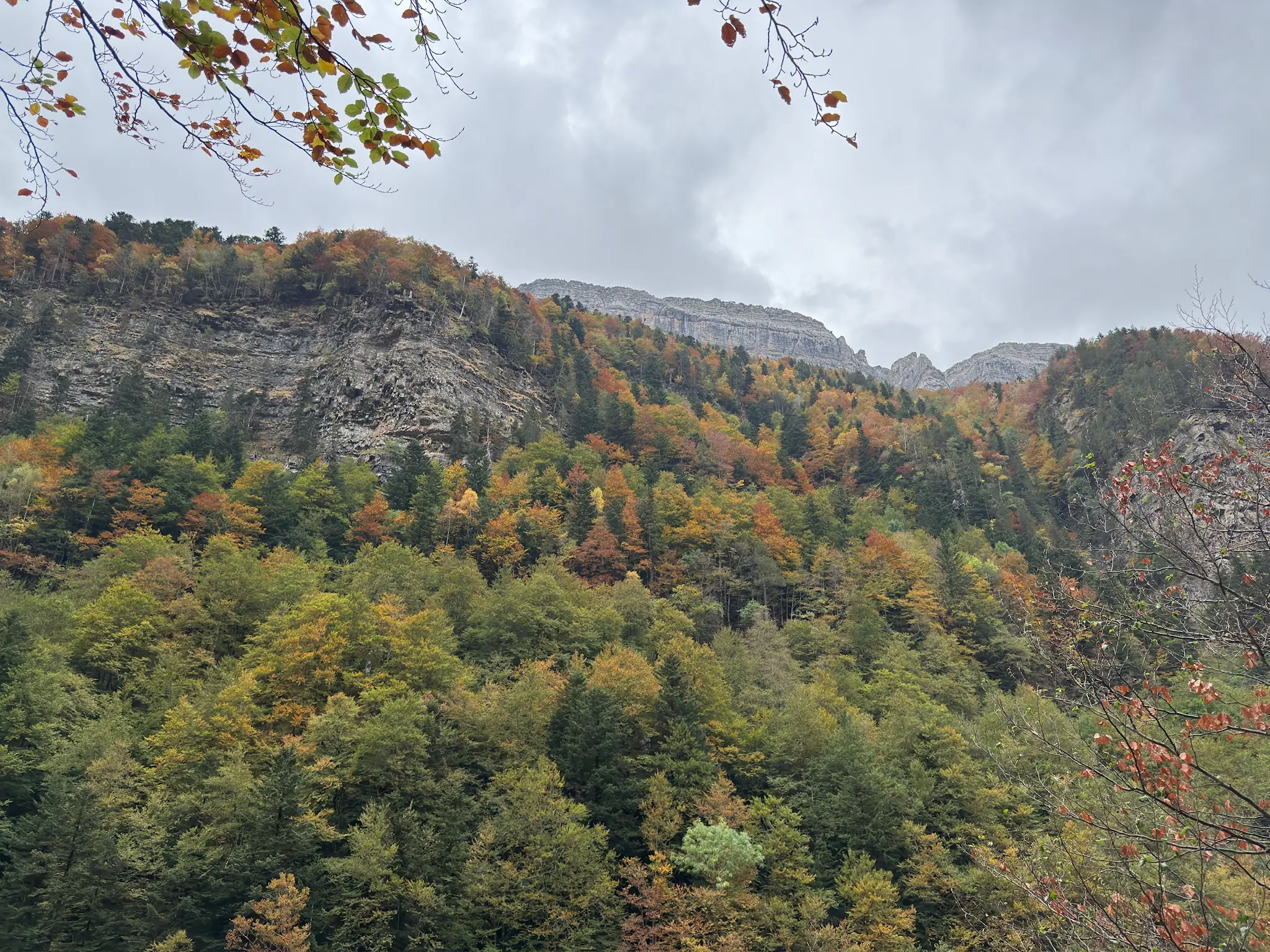 Huesca en otoño